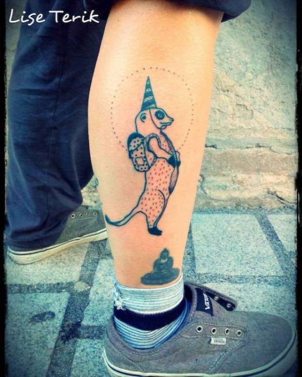 Isten állatkertje tetoválás tetkó tatoo piás részeg