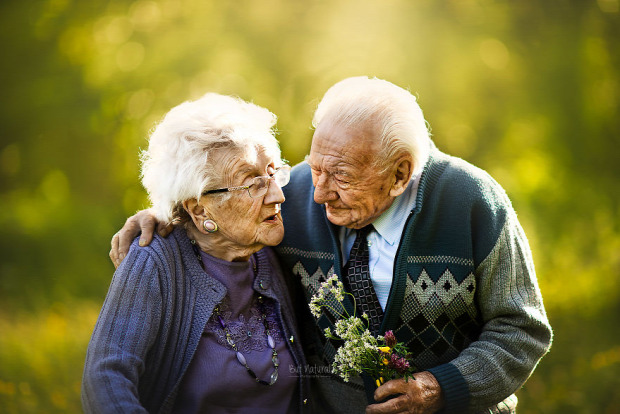 öreg idős örök szerelem