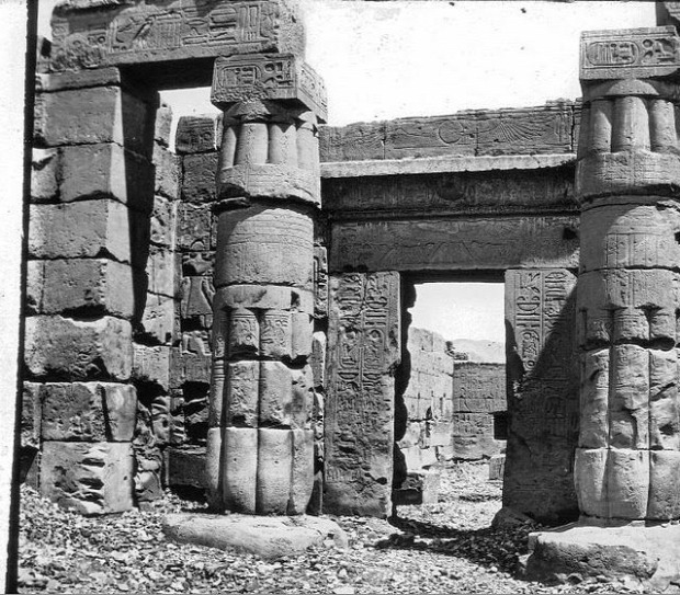 A világ érdekes Egyiptom rég utazás ősi romok