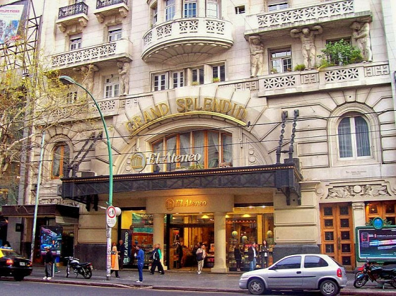 A világ érdekes legszebb  könyvesbolt színház Argentína