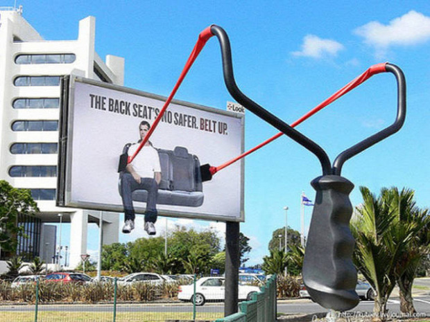 A világ érdekes reklám hirdetés utcai kültéri zseniális humoros vicces