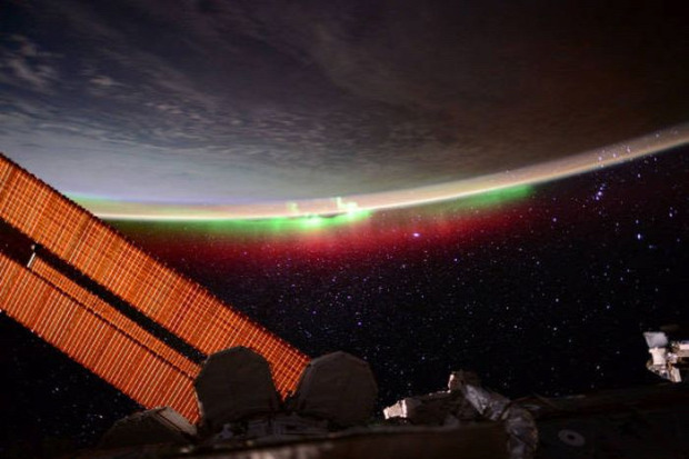A világ érdekes űr Föld fénykép fotó Scott Kelly űrhajós
