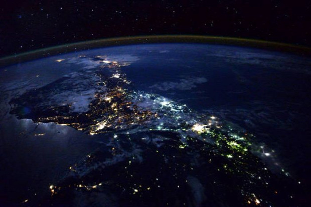 A világ érdekes űr Föld fénykép fotó Scott Kelly űrhajós