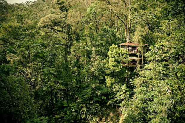A világ érdekes Costa Rica ház faház