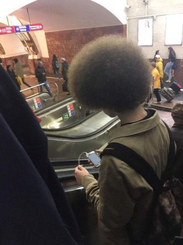 orosz  metró utas furcsa A világ érdekes