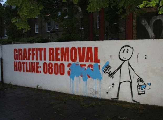 A világ érdekes graffiti  vandalizmus humor művészet