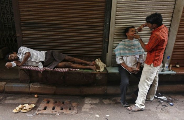A világ érdekes India nyomor szegénység utca