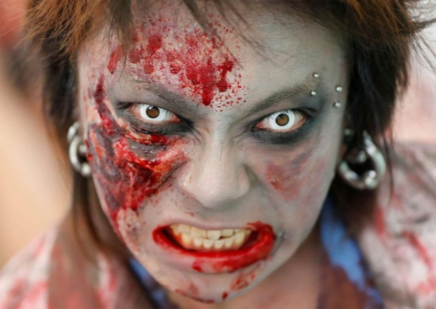 A világ érdekes halloween horror Japán