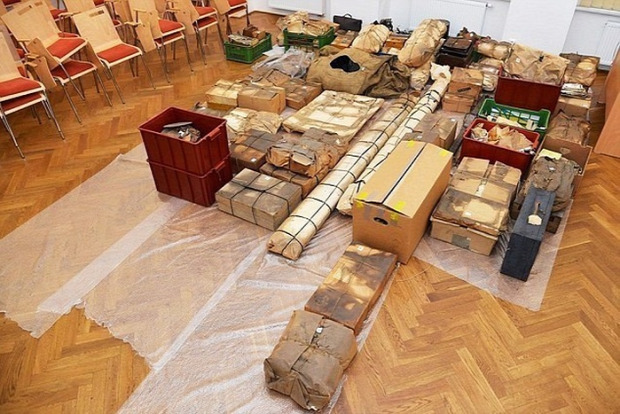A világ érdekes elhagyott ház rejtekhely kincs Cseszlovákia német