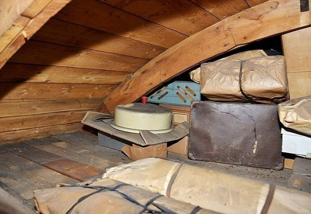 A világ érdekes elhagyott ház rejtekhely kincs Cseszlovákia német