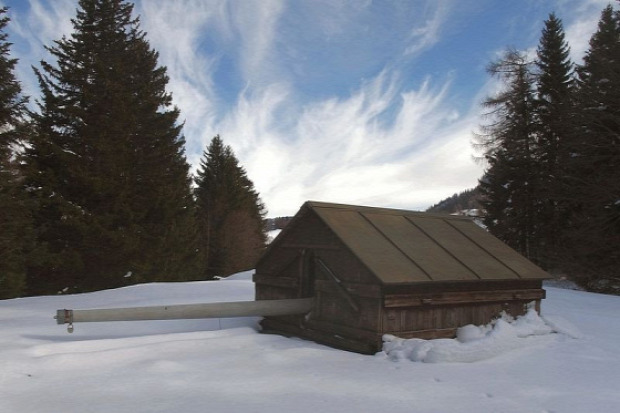 A világ érdekes svájc hadsereg katonai bázis bunker álca
