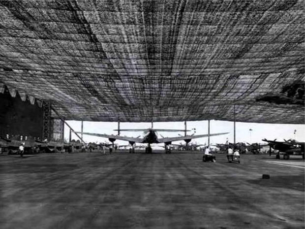 Lockheed  repülőgépgyár álcázás II. világháború