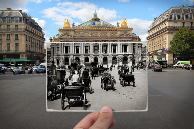 A világ érdekes Párizs fotó kombinált
