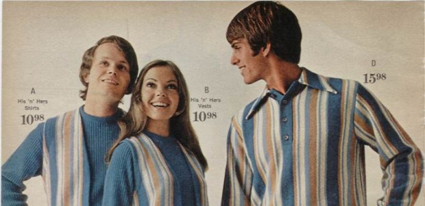 A világ érdekes divat 70-es évek páros
