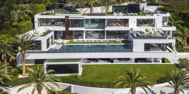 A világ érdekes USA legdrágább  ház Los Angeles