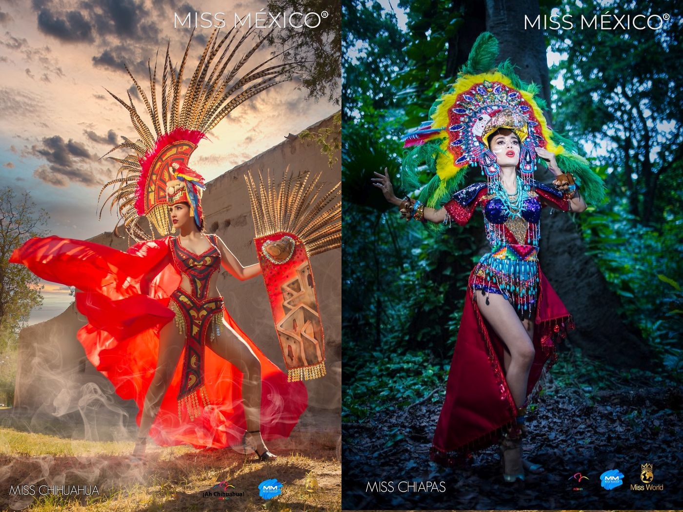Miss Mexico 2020 szépséverseny ruhák tradicionális