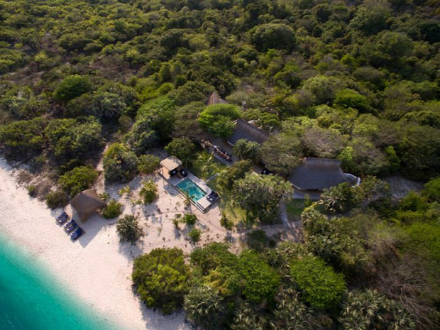 A világ érdekes Afrika Mozambik Banguerra sziget paradicsom