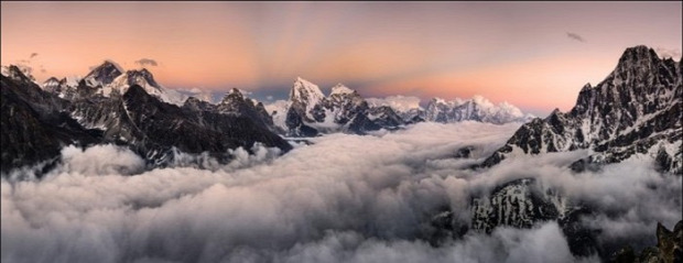 A világ érdekes Himalája Mount Everest Csomolungma