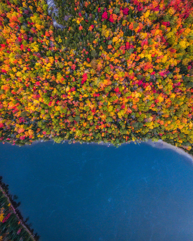 A világ érdekes ősz színek USA észak-kelet