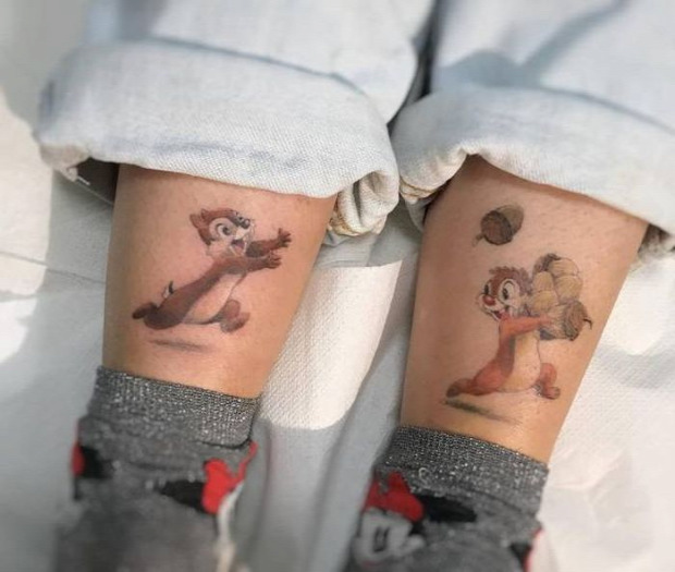 A világ érdekes tetkó tetoválás tatoo retró nosztalgia rajzfilm