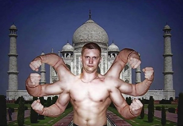 A világ érdekes Oroszország közösségi háló photoshop