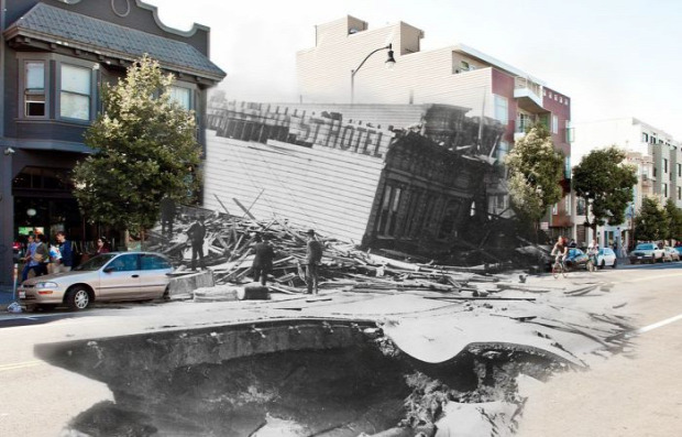 A világ érdekes San Francisco 1906 földrengés ma