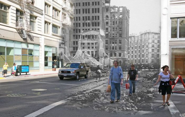 A világ érdekes San Francisco 1906 földrengés ma