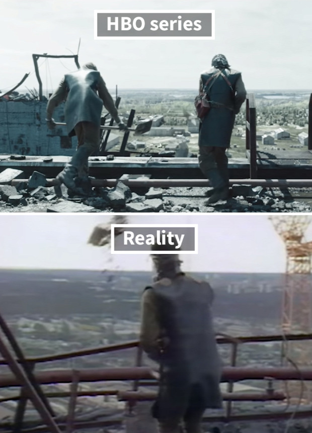 A világ érdekes HBO Csernobil sorozat fotó valóság
