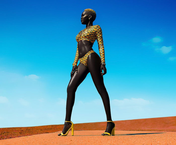 modell Szudán Fekete
