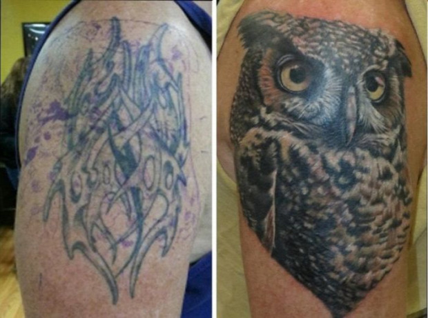 A világ érdekes tetoválás tetkó tatoo felújítás átrajzolás