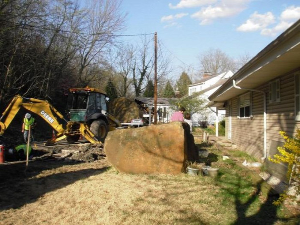 A világ érdekes Ohio Athén szikla ház autó baleset