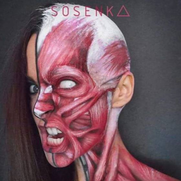 A világ érdekes Cosplay Sosenka lengyel maszk jelmez