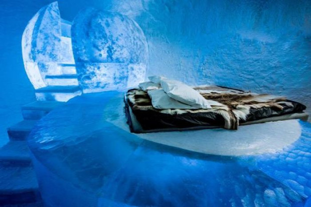 A világ érdekes svédország jéghotel Icehotel 365 egész évben Lappföld