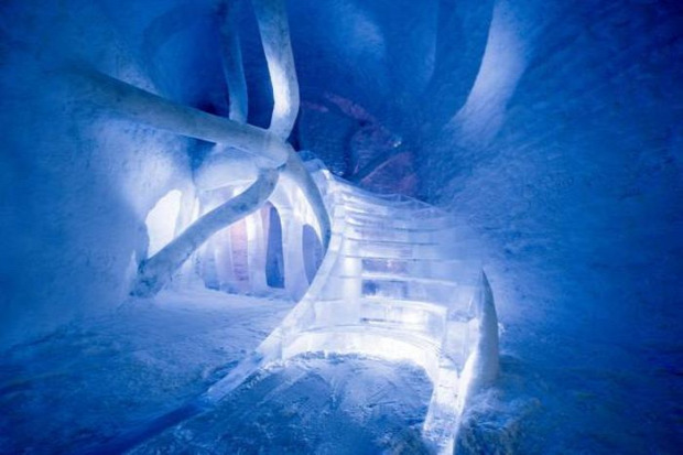 A világ érdekes svédország jéghotel Icehotel 365 egész évben Lappföld