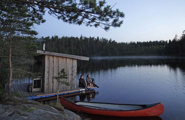 A világ érdekes svéd vendégház vakáció öko