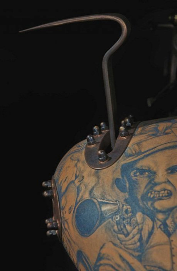 motor chopper tetoválás dizájn lengyel