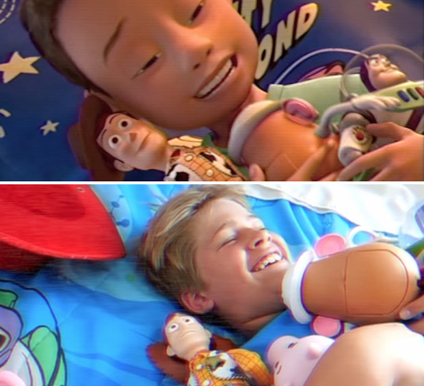 Toy Story bábfilm rajongói Step Motion