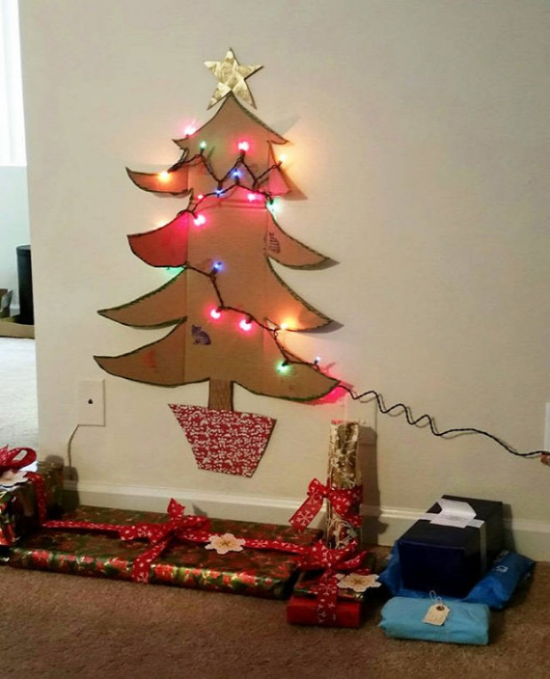 karácsonyfa fenyő karácsony szokatlan furcsa különleges