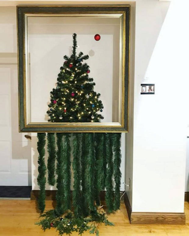 karácsonyfa fenyő karácsony szokatlan furcsa különleges