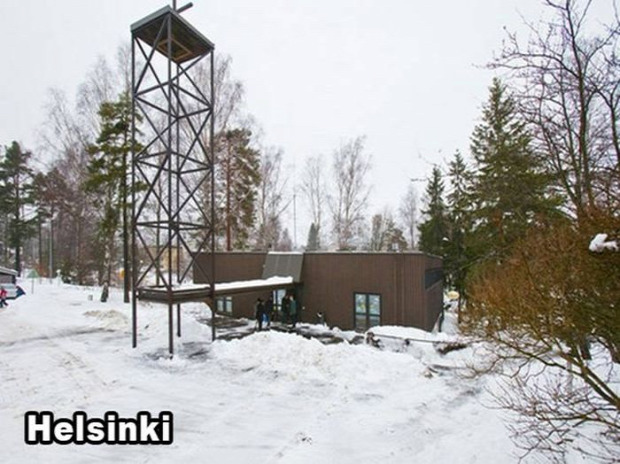 A világ érdekes Finnország templom szokatlan különös
