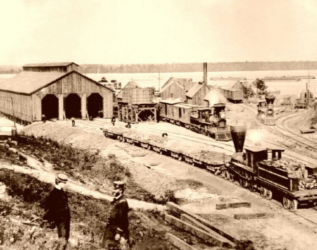 A világ érdekes USA Amerika vasút történelem XIX XX század