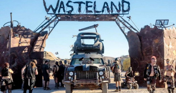 A világ érdekes buli wasteland Mad Max