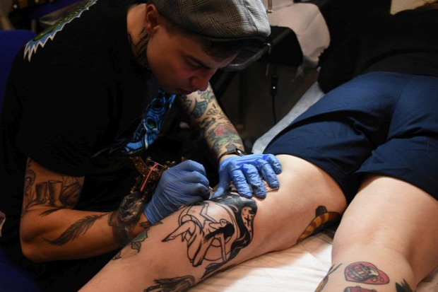 A világ érdekes tetoválás tatoo fesztivál Moszkva