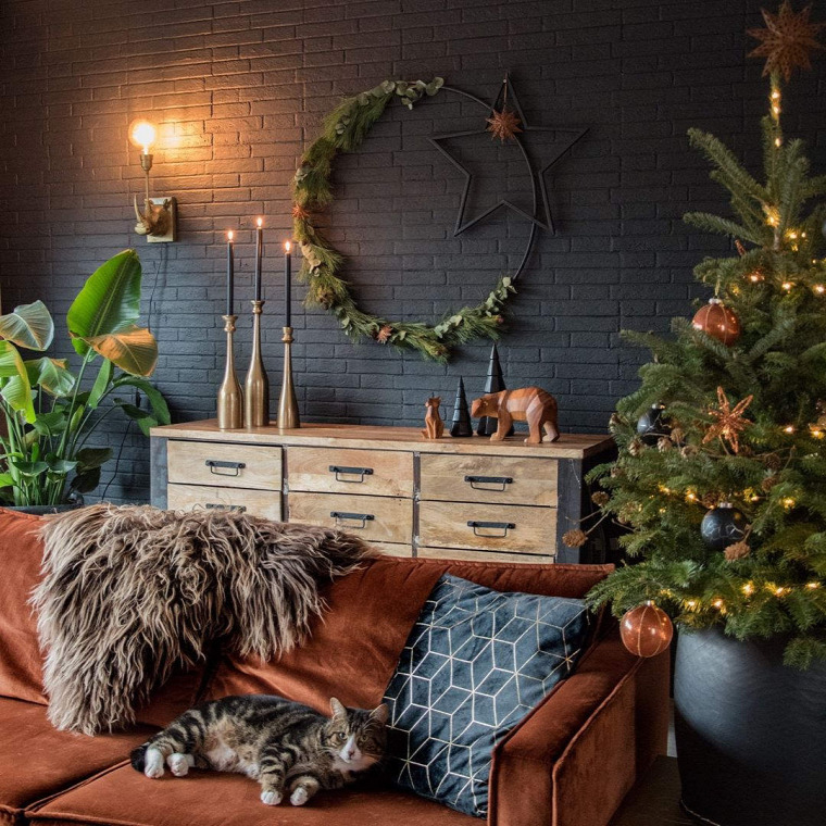 karácsony ünnepi dekor inspiráció skandináv stílus