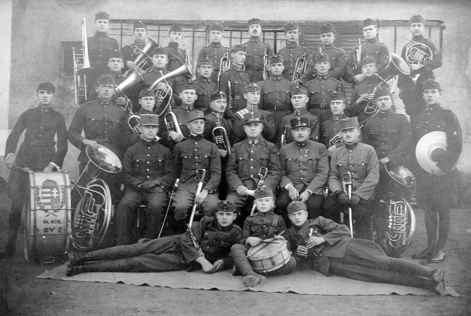 A M. K. 7. gyalogezred zenekara (1910)