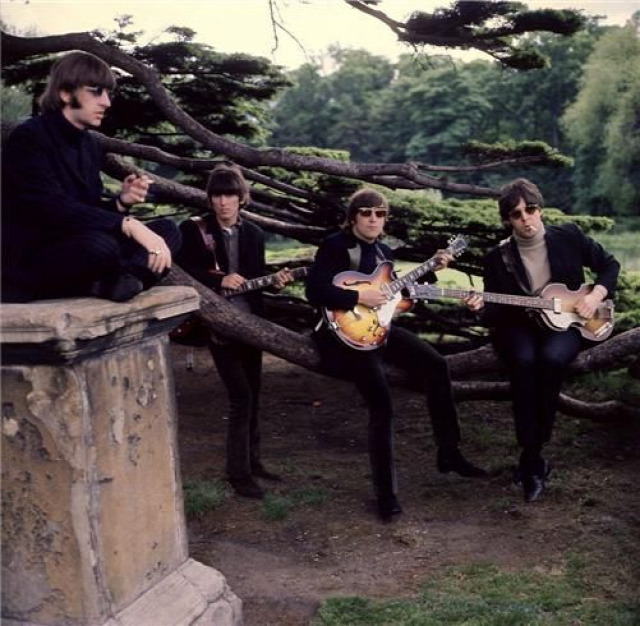 John Lennon Paul McCartney George Harrison Ringo Starr George Martin Rain  Paperback Writer We Can Work It Out Day Tripper P. S. I Love You Brian Epstein Beach Boys Revolver