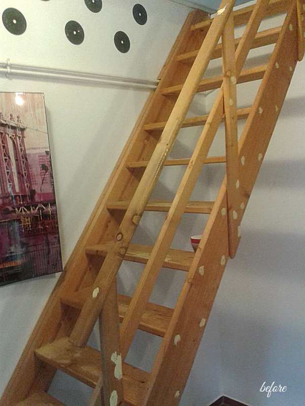 bútorfestés polifarbe trinát trilak obi lépcső lépcsőfestés DIY csináld magad falfestés