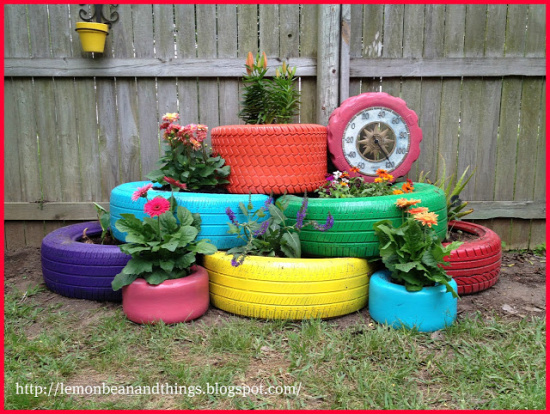 40+ Creative DIY Garden Containers and Planters from Recycled Materials 1_2