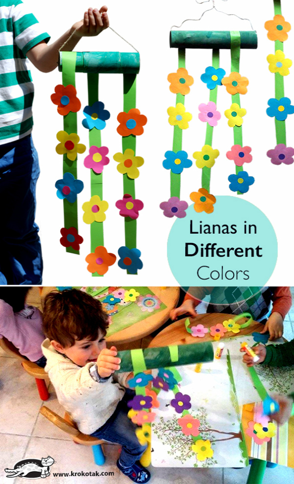 DIY Lianas in Different Colors