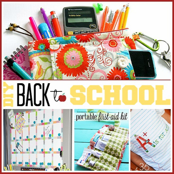 10 of the best DIY back to School ideas. Awesome ways to stay organized and get ready for back to school. the36thavenue.com